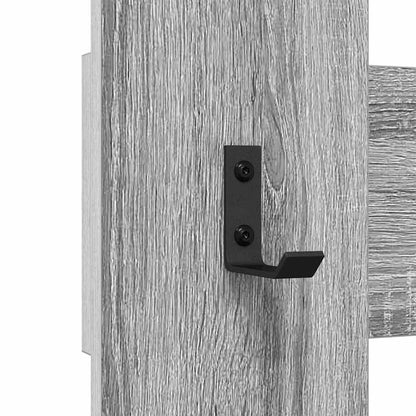 Appendiabiti a muro Grigio Sonoma 65 x 3 x 100 cm | homemem39