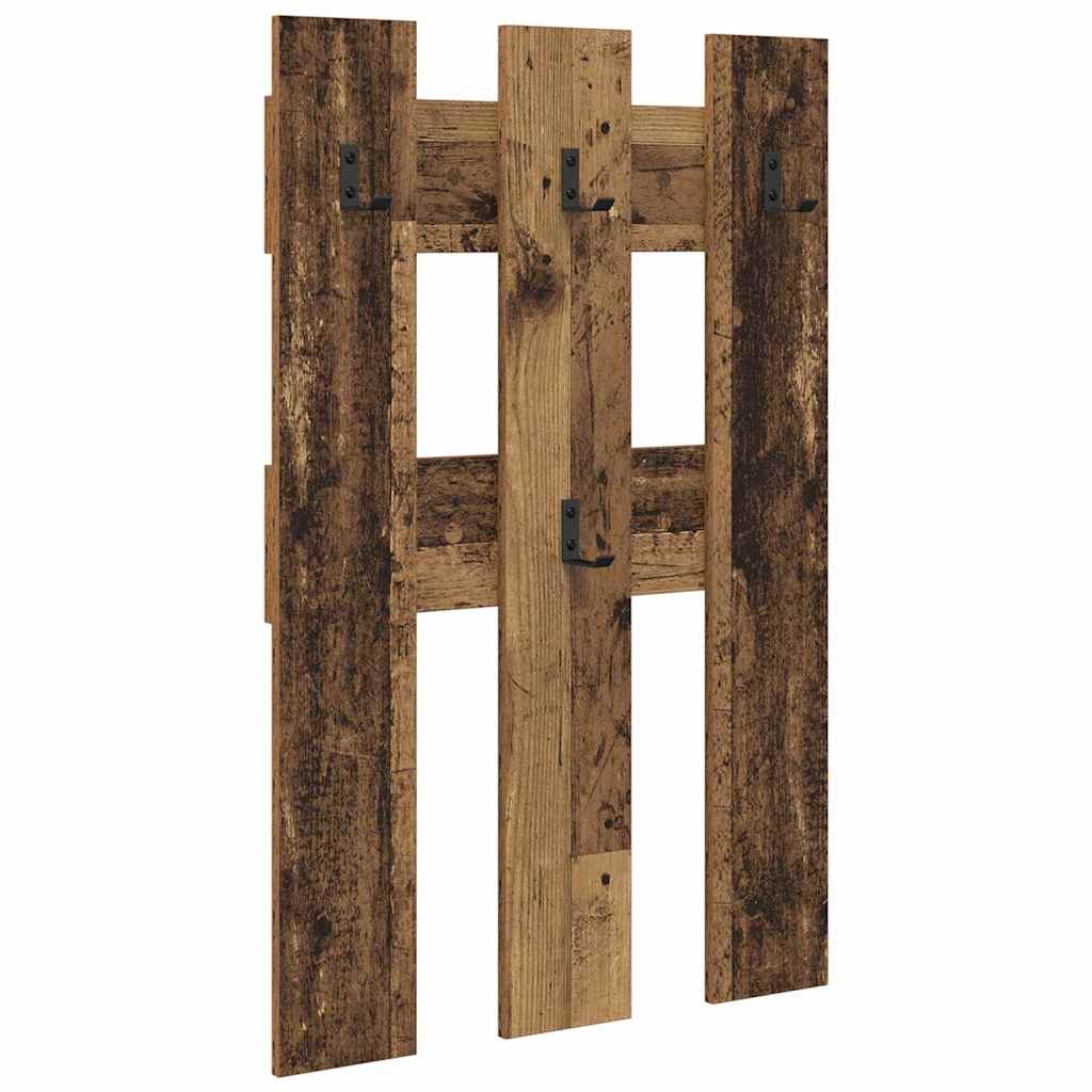 Appendiabiti a muro Legno vecchio 65 x 3 x 100 cm | homemem39