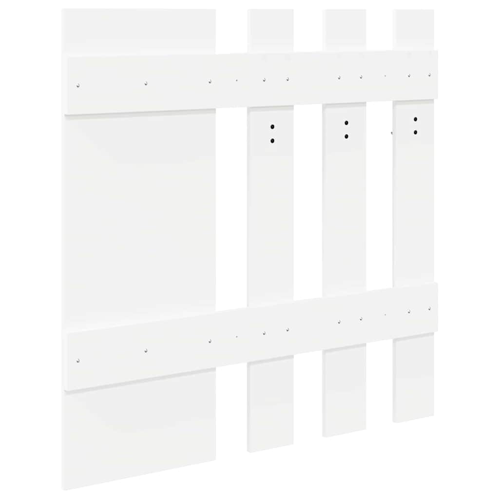 Appendiabiti a muro Bianco 100 x 10 x 100 cm Legno multistrato