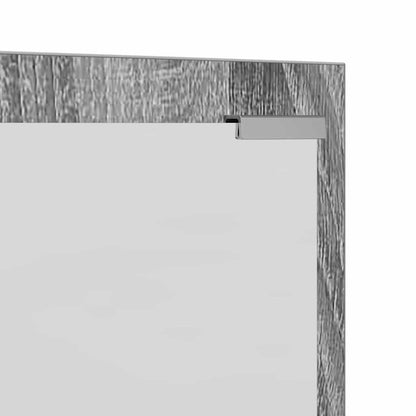 Appendiabiti a muro Grigio Sonoma 100 x 10 x 100 cm