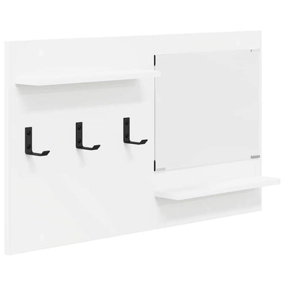 Appendiabiti a muro Bianco 90 x 10 x 50 cm Legno multistrato