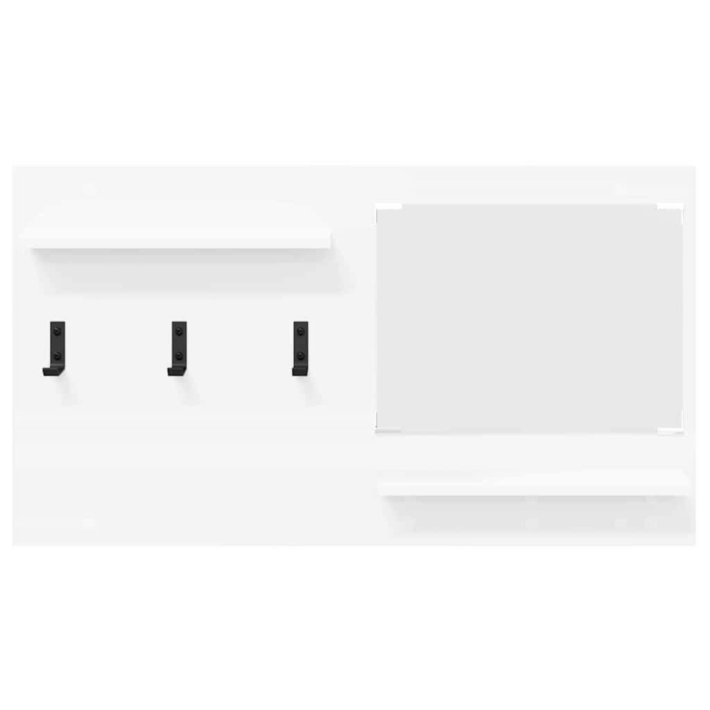 Appendiabiti a muro Bianco 90 x 10 x 50 cm Legno multistrato