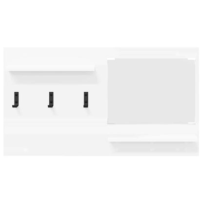 Appendiabiti a muro Bianco 90 x 10 x 50 cm Legno multistrato