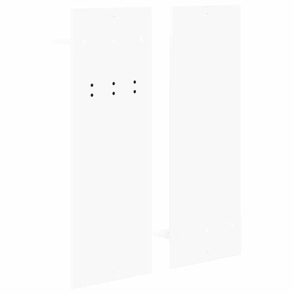 Appendiabiti a muro Bianco 70 x 10 x 90 cm Legno multistrato