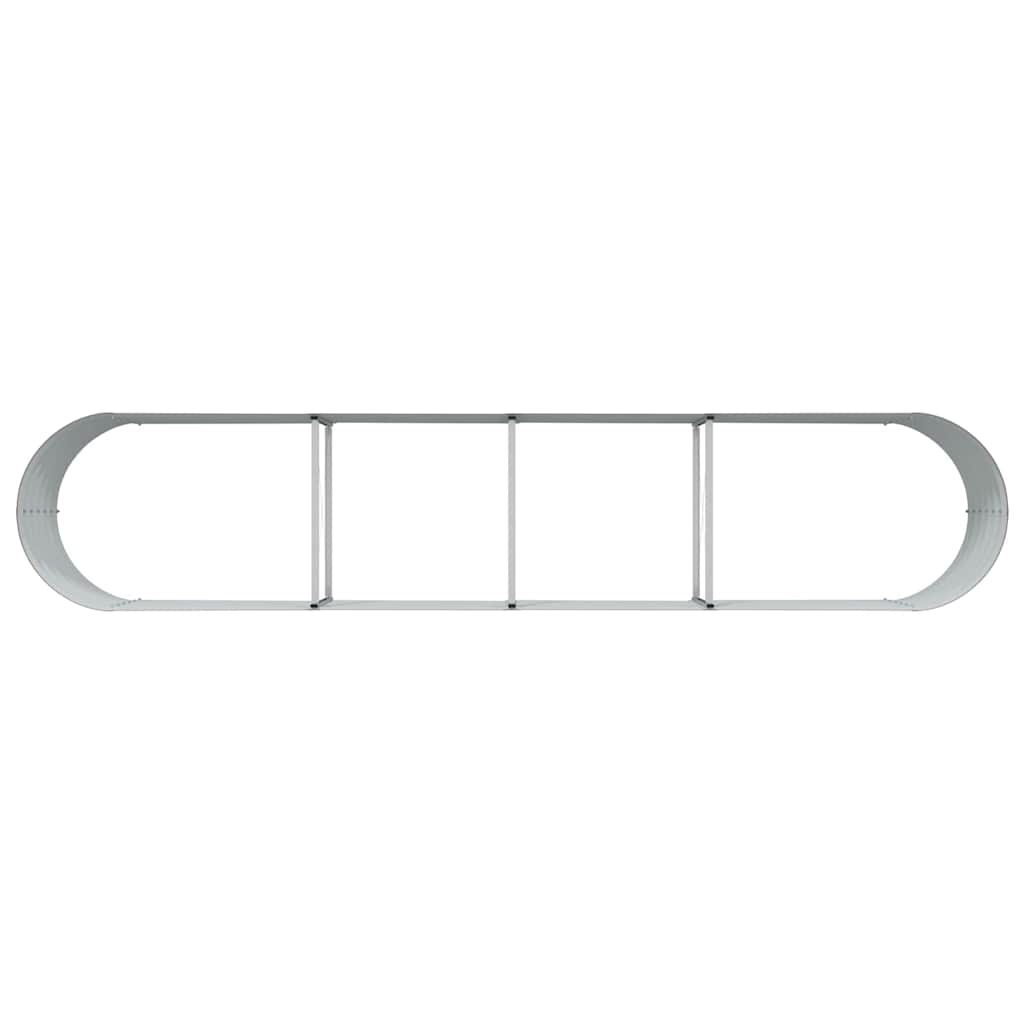 Letto Rialzato Marrone 400 x 80 x 44 cm Acciaio