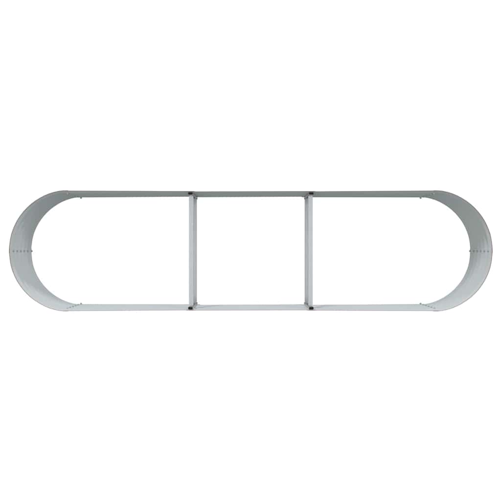 Letto Rialzato Marrone 320 x 80 x 44 cm Acciaio