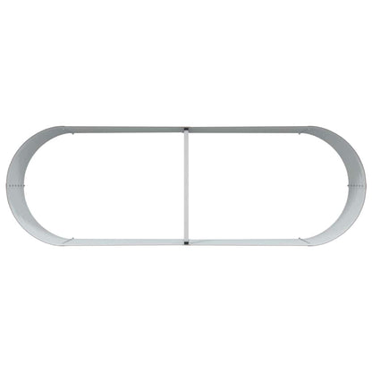 Letto Rialzato Marrone 240 x 80 x 44 cm Acciaio