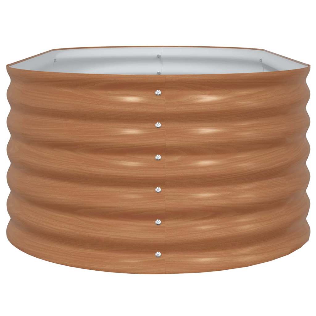 Letto Rialzato Marrone 160 x 80 x 44 cm Acciaio