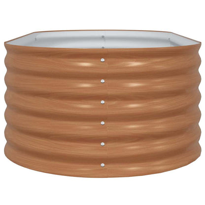 Letto Rialzato Marrone 160 x 80 x 44 cm Acciaio