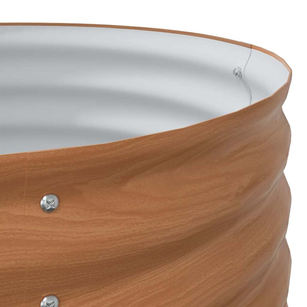 Letto Rialzato Marrone 80 x 80 x 44 cm Acciaio