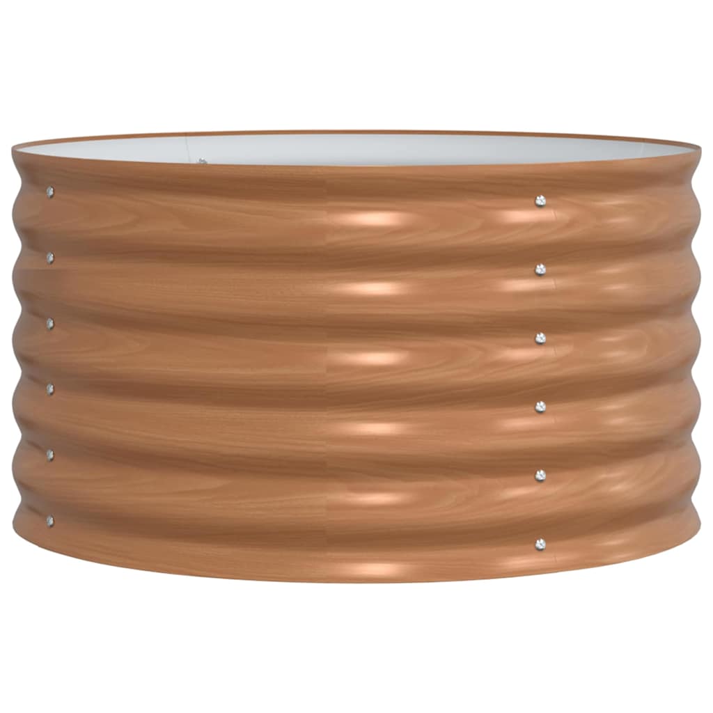 Letto Rialzato Marrone 80 x 80 x 44 cm Acciaio