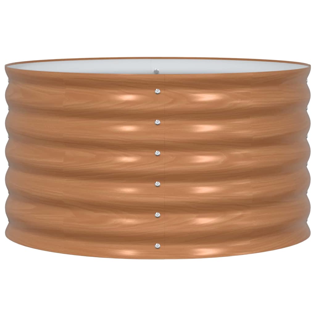 Letto Rialzato Marrone 80 x 80 x 44 cm Acciaio