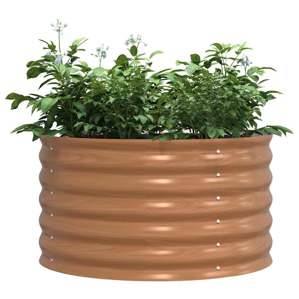 Letto Rialzato Marrone 80 x 80 x 44 cm Acciaio