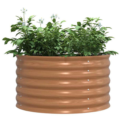 Letto Rialzato Marrone 80 x 80 x 44 cm Acciaio