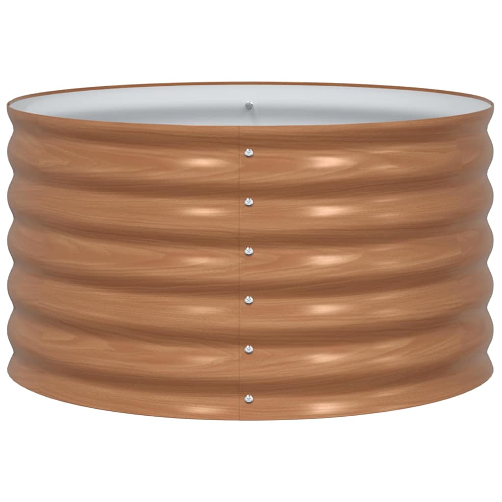 Letto Rialzato Marrone 80 x 80 x 44 cm Acciaio