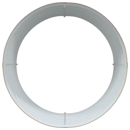 Letto Rialzato Marrone 80 x 80 x 44 cm Acciaio