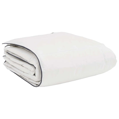 Duvet Invernale con cuscino 2 pcs Bianco Piuma d'anatra | homemem39