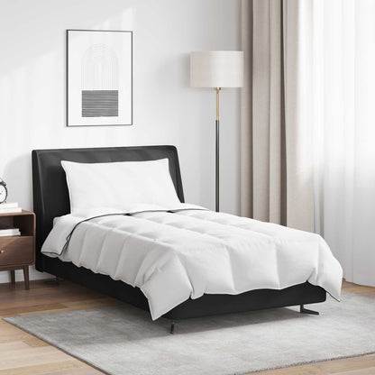 Duvet Invernale con cuscino 2 pcs Bianco Piuma d'anatra