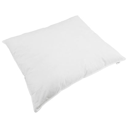 Duvet Estivo con cuscino 2 pcs Bianco Piuma d'anatra