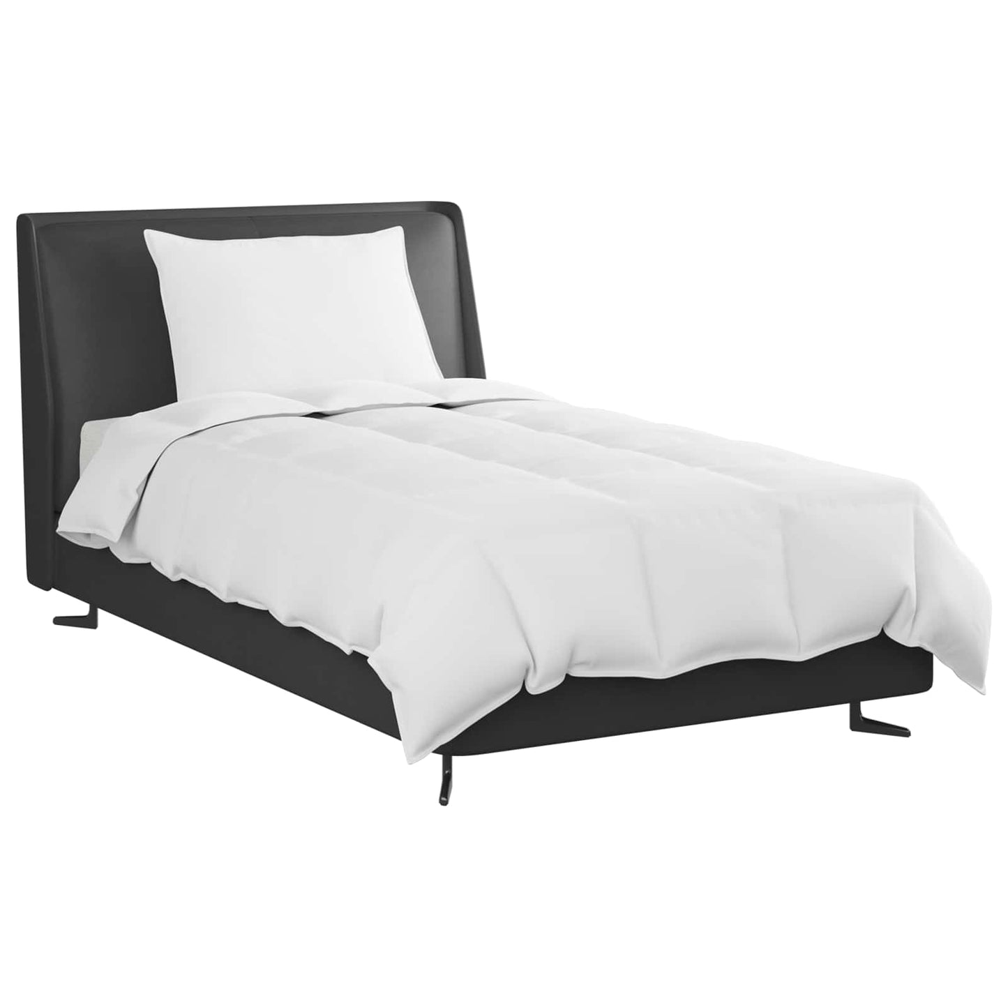 Duvet Estivo con cuscino 2 pcs Bianco Piuma d'anatra | homemem39