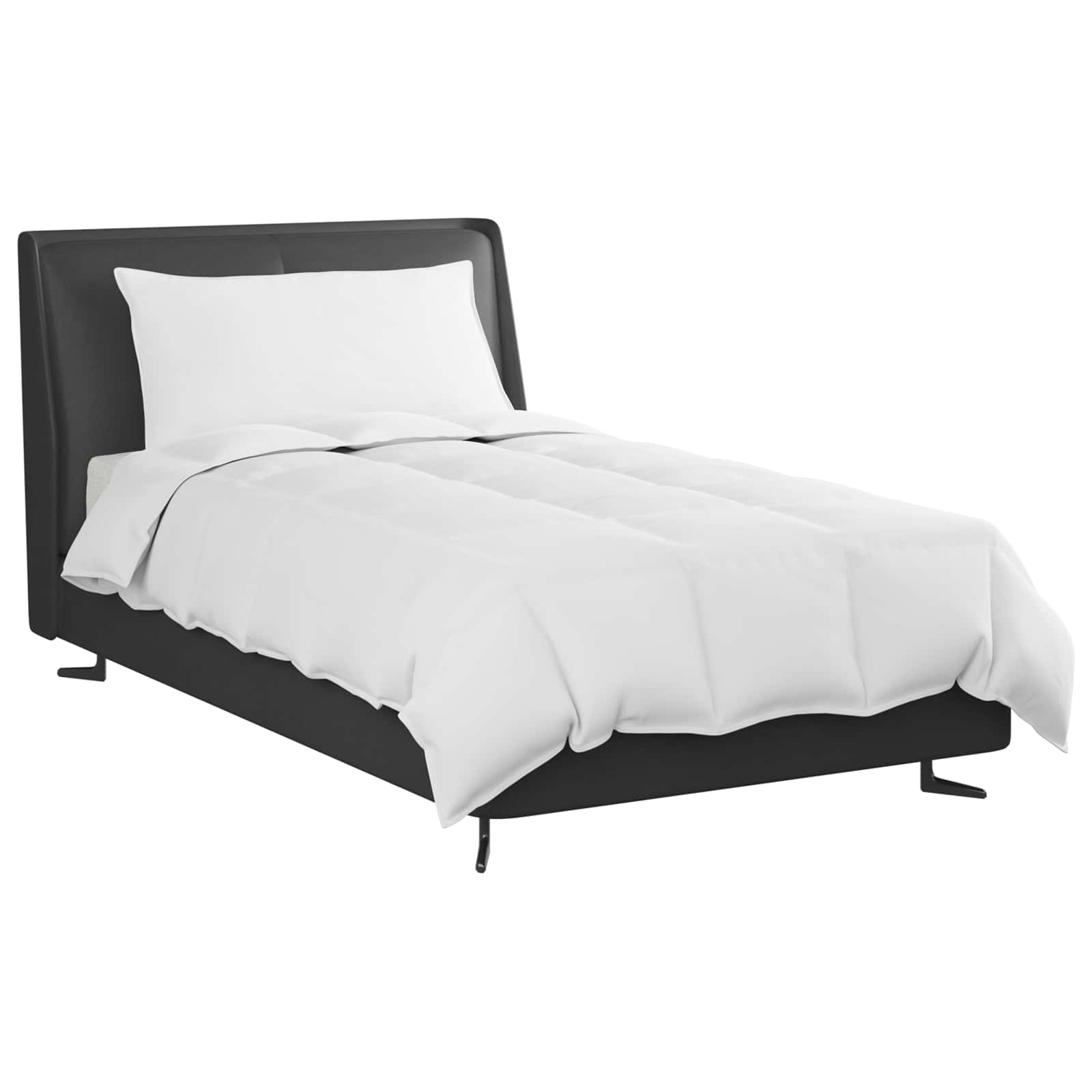 Duvet Estivo con cuscino 2 pcs Bianco Piuma d'anatra | homemem39