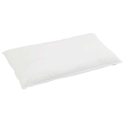 Duvet Estivo con cuscino 2 pcs Bianco Piuma d'anatra
