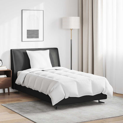 Duvet Estivo con cuscino 2 pcs Bianco Piuma d'anatra