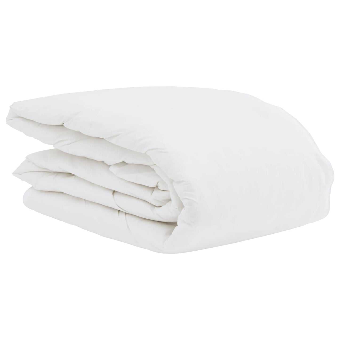 Duvet Estivo con cuscino 2 pcs Bianco Piuma d'anatra
