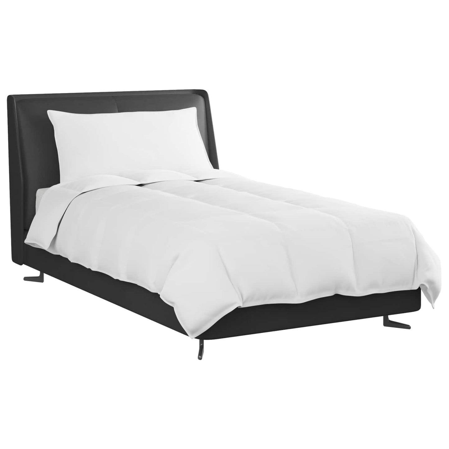 Duvet Estivo con cuscino 2 pcs Bianco Piuma d'anatra | homemem39