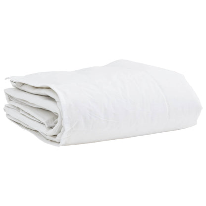 Duvet Invernale con cuscino 2 pcs Bianco Piuma d'anatra | homemem39