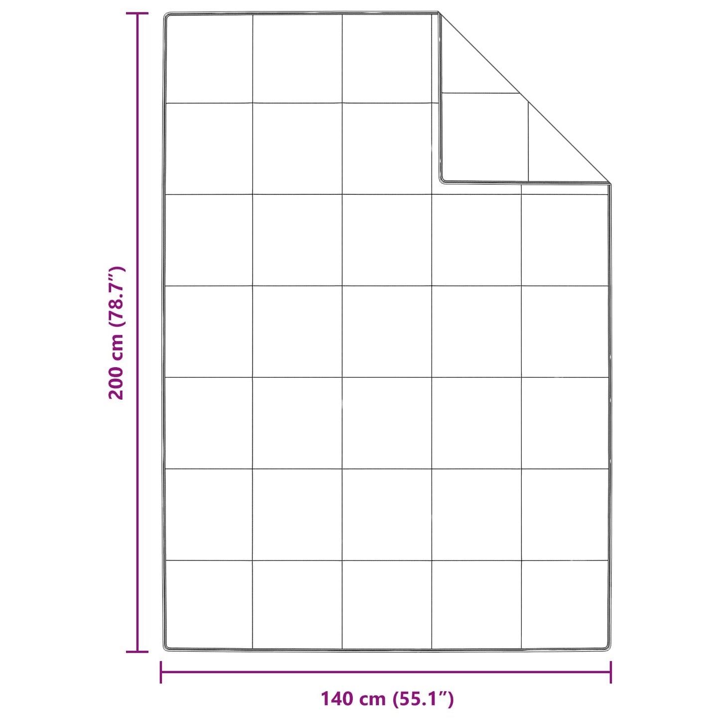 Duvet Invernale con cuscino 2 pcs Bianco Piuma d'anatra