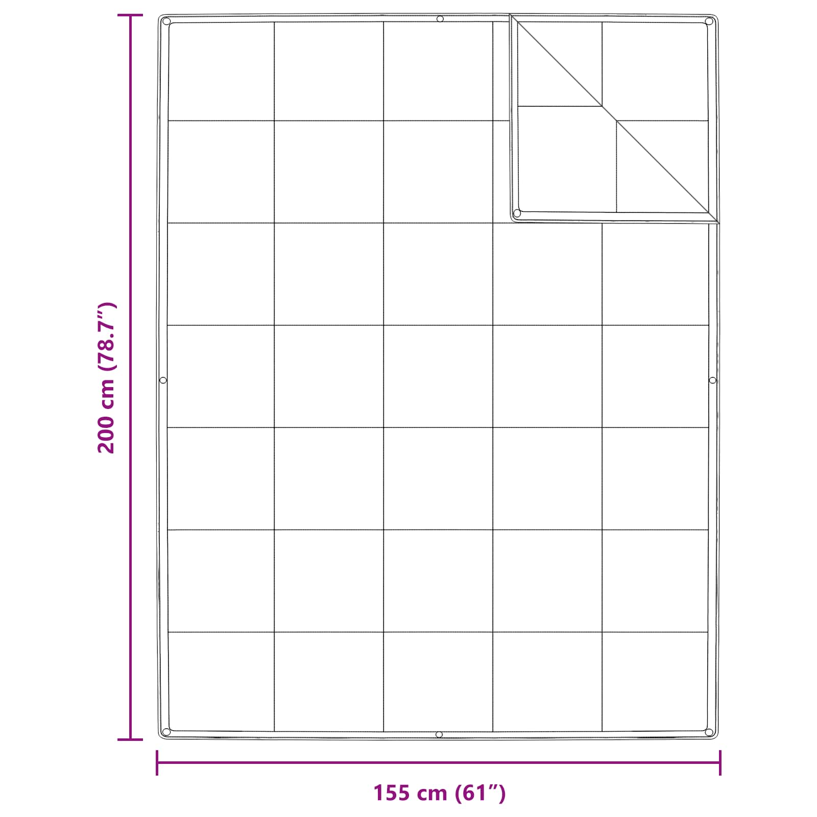 Duvet 2-in-1 con cuscino 2 pcs Bianco Piuma d'anatra | homemem39