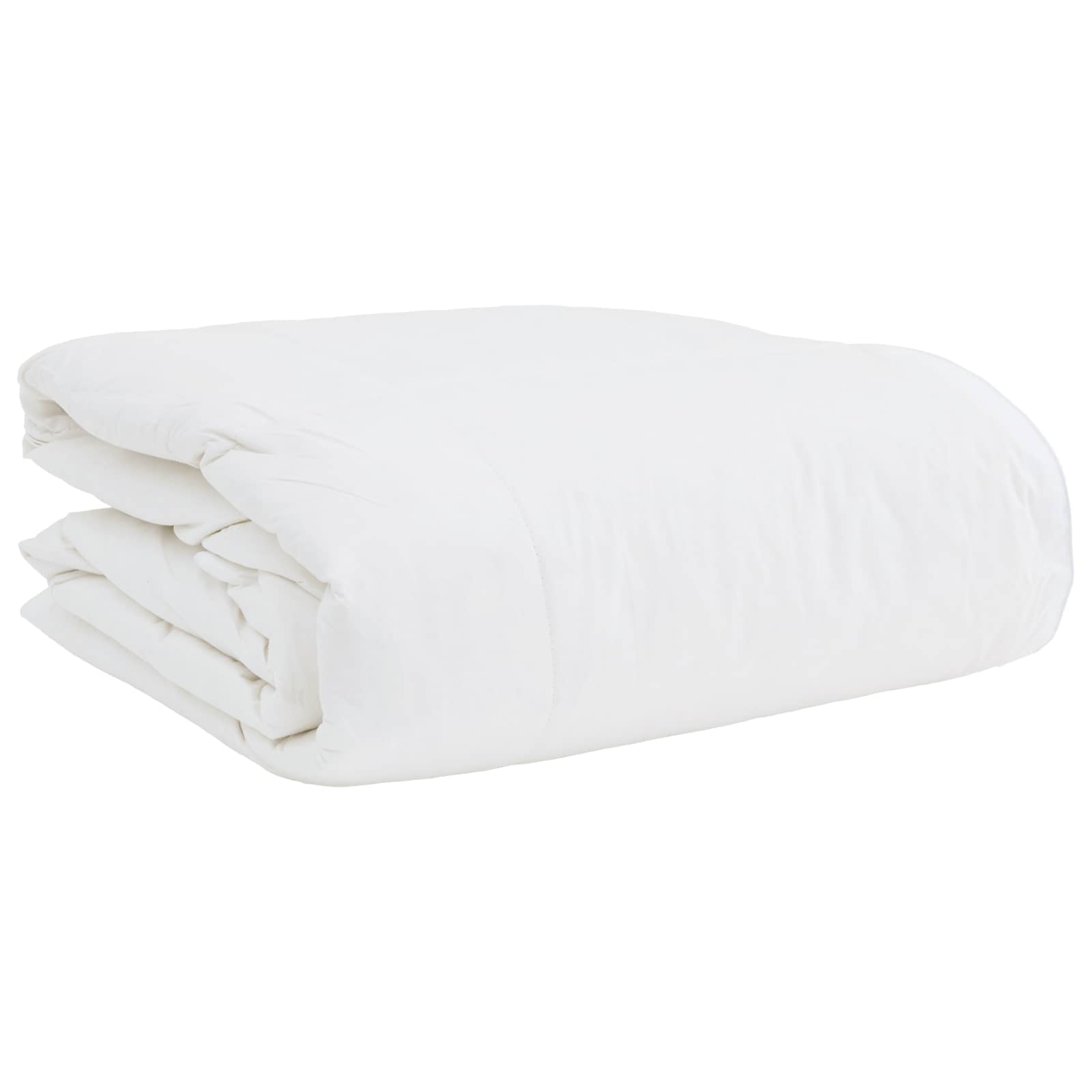 Duvet 2-in-1 con cuscino 2 pcs Bianco Piuma d'anatra | homemem39
