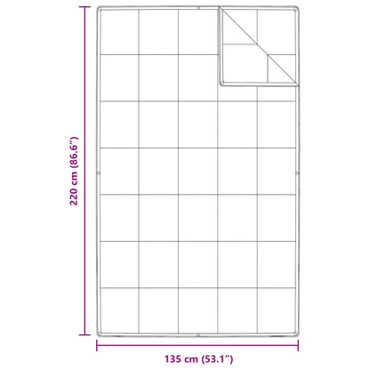 Duvet 2-in-1 con cuscino 2 pcs Bianco Piuma d'anatra