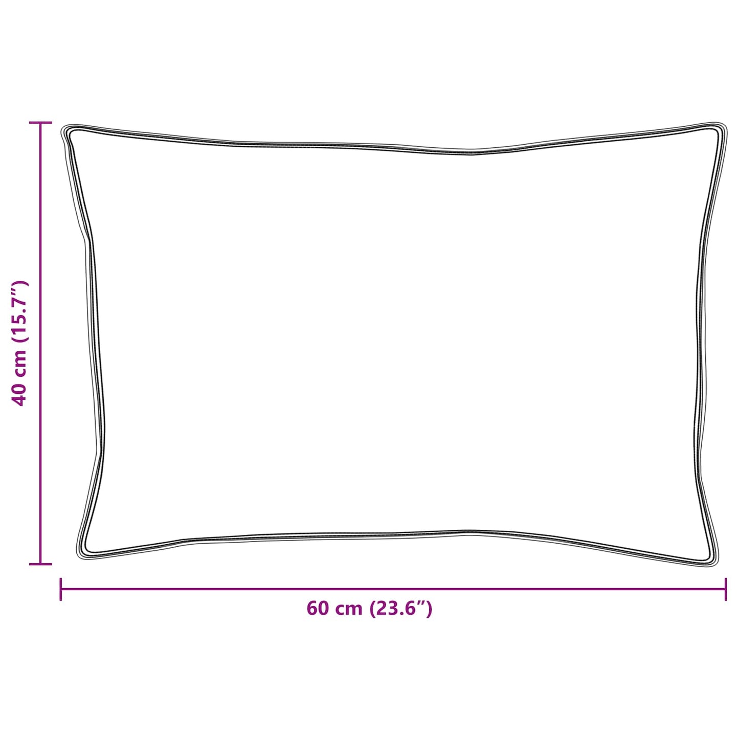 Duvet 2-in-1 con cuscino 2 pcs Bianco Piuma d'anatra