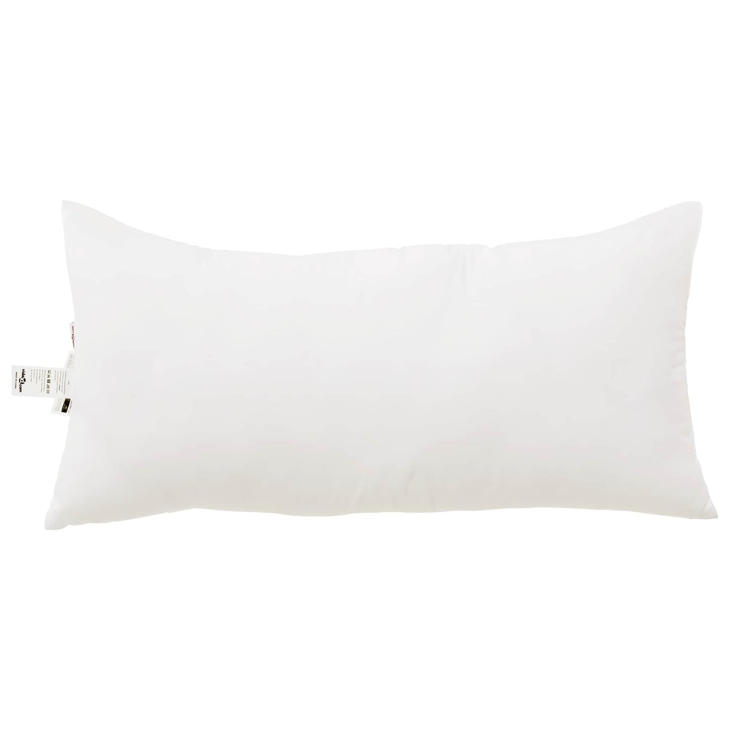 Duvet Estivo con cuscino 2 pcs Bianco Microfibra