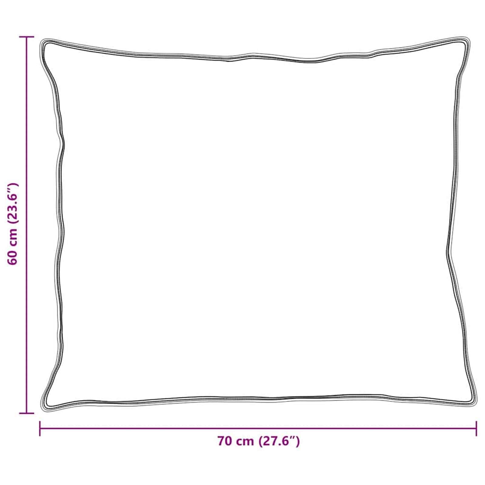 Duvet per Tutte le Stagioni con cuscino 2 pcs Bianco Microfibra | homemem39