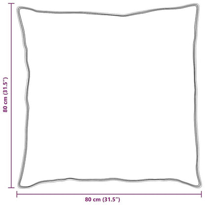 Piumone con cuscino 2 pcs Bianco Microfibra