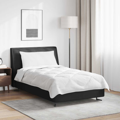 Piumone con cuscino 2 pcs Bianco Microfibra