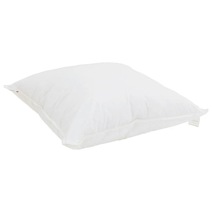 Piumone con cuscino 2 pcs Bianco Microfibra