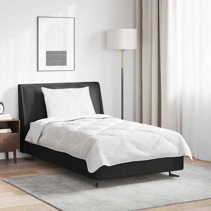 Piumone con cuscino 2 pcs Bianco Microfibra