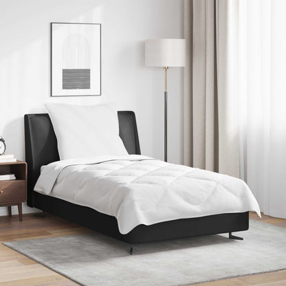 Set di Piumoni con cuscino 2 pcs Bianco Microfibra