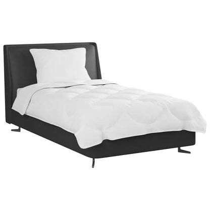 Set di Piumoni con cuscino 2 pcs Bianco Microfibra