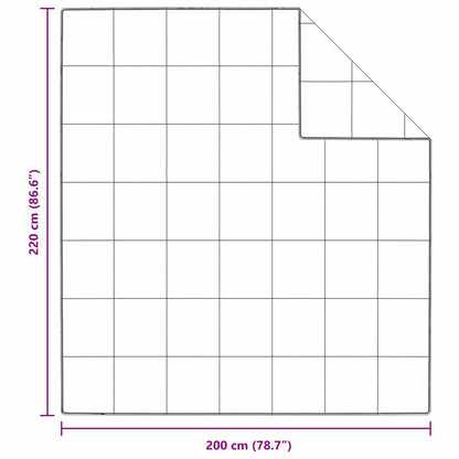 Duvet Invernale con cuscino 3 pcs Bianco Piuma d'anatra