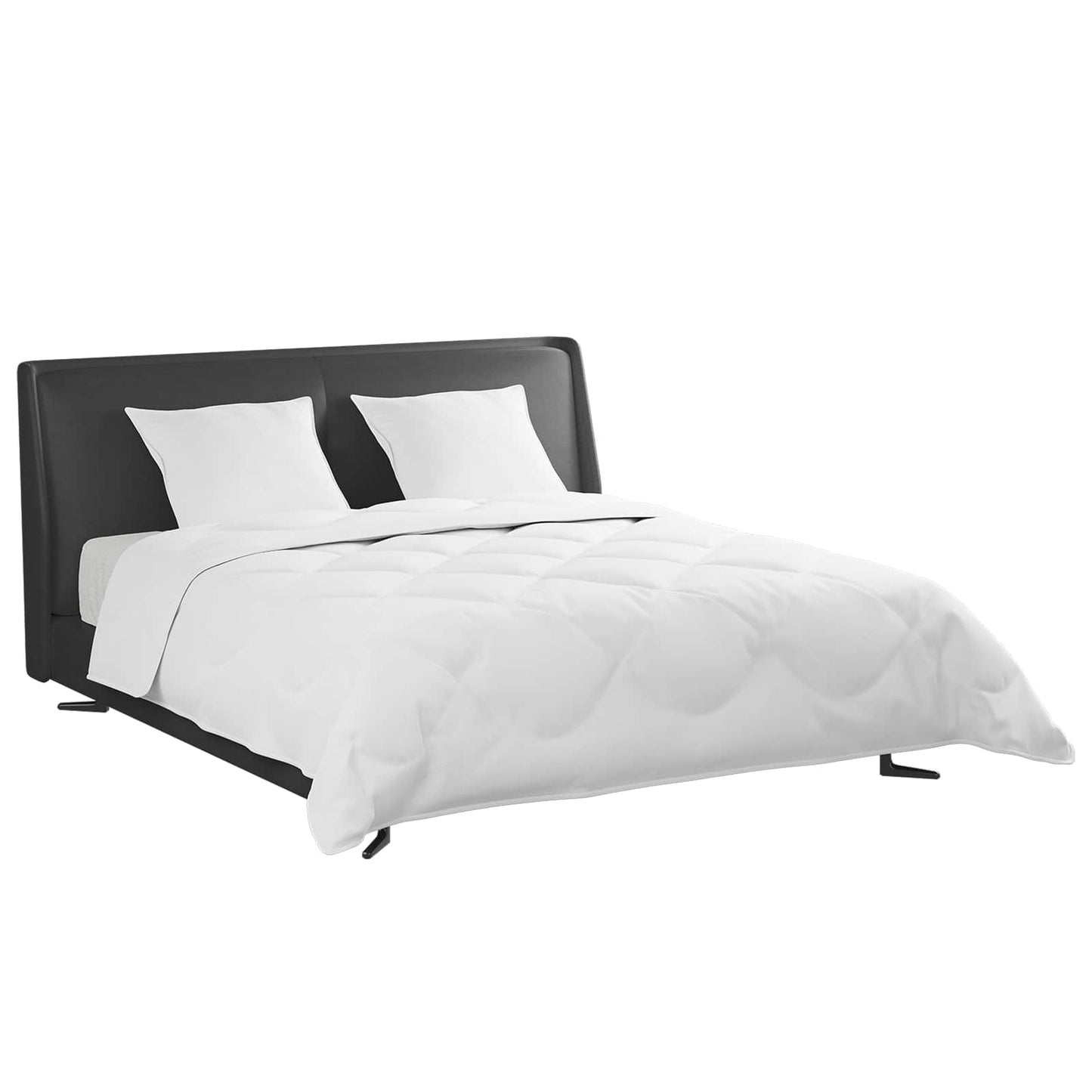 Set di Piumoni con cuscino 3 pcs Bianco Piuma d'anatra