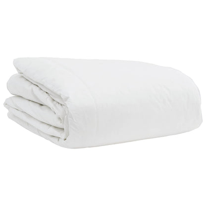 Set di Piumoni con cuscino 3 pcs Bianco Piuma d'anatra