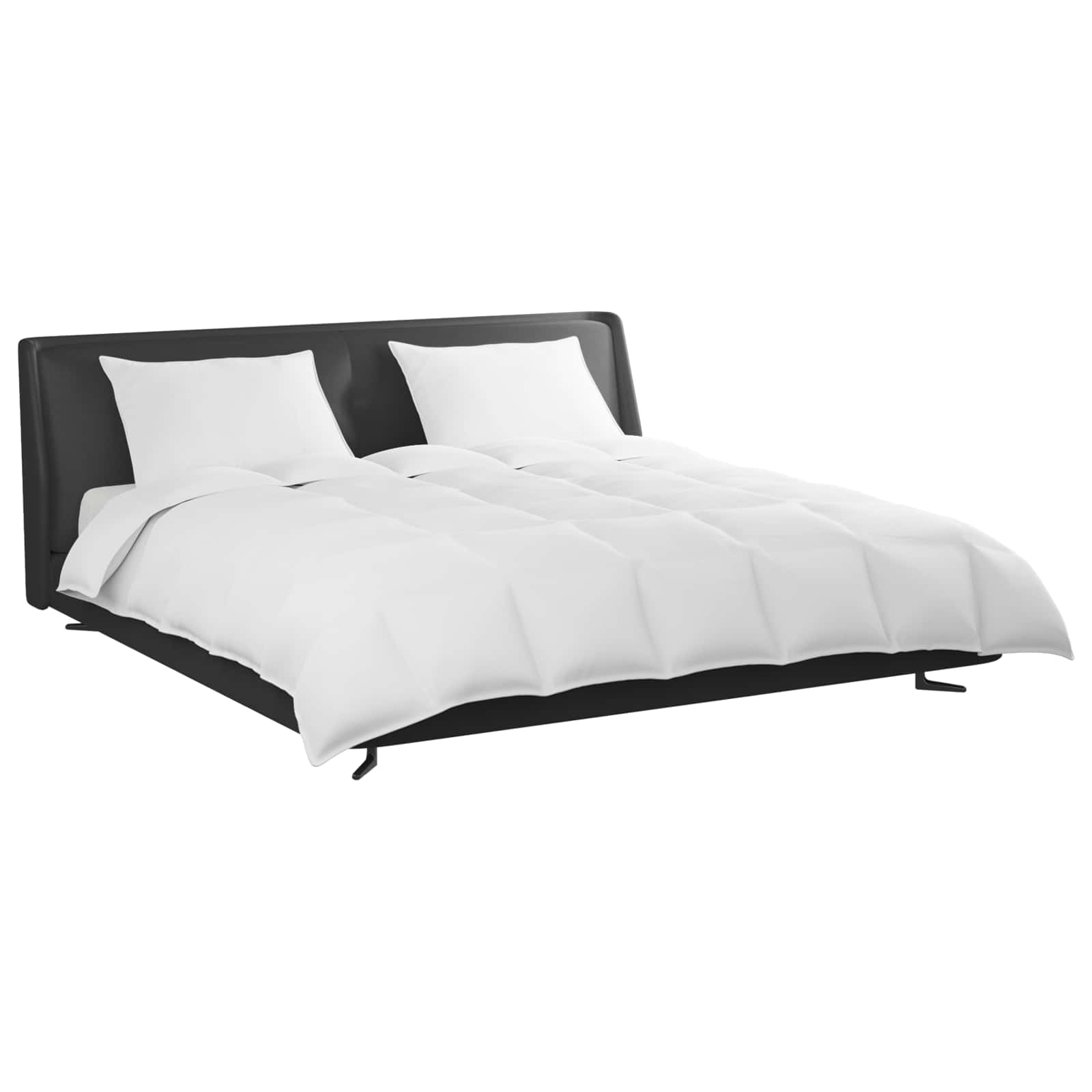 Set di Piumoni con cuscino 3 pcs Bianco Piuma d'anatra | homemem39