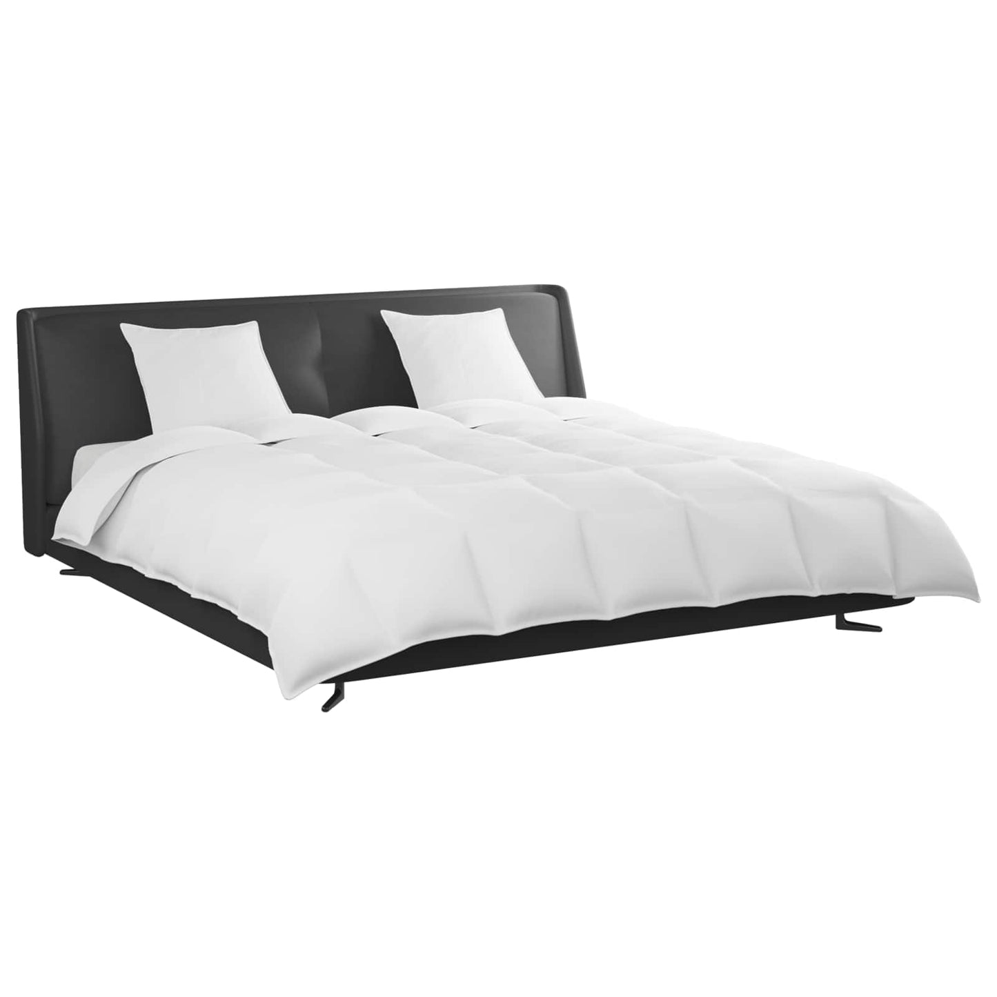 Set di Piumoni con cuscino 3 pcs Bianco Piuma d'anatra