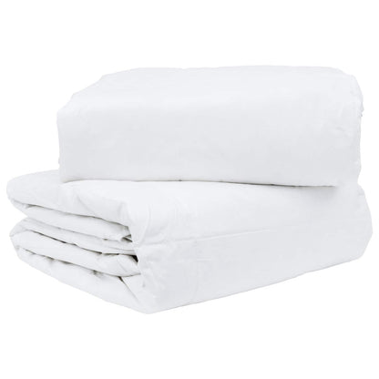 Set di Piumoni con cuscino 3 pcs Bianco Piuma d'anatra | homemem39