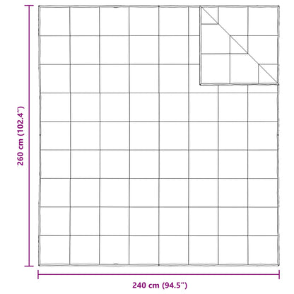 Set di Piumoni con cuscino 3 pcs Bianco Piuma d'anatra
